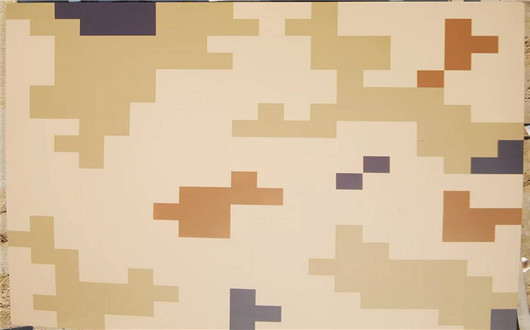 陵水荒漠迷彩漆喷涂